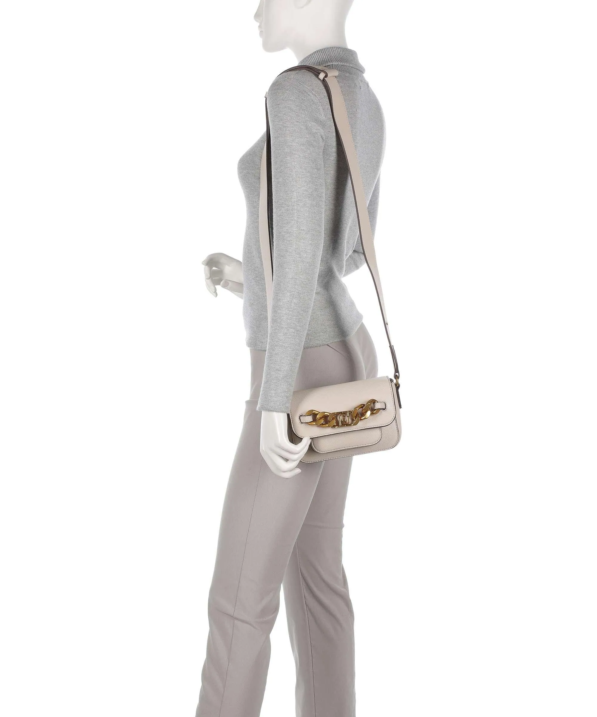  Liu Jo Amandua Borsa a tracolla pelle sintetica beige  
