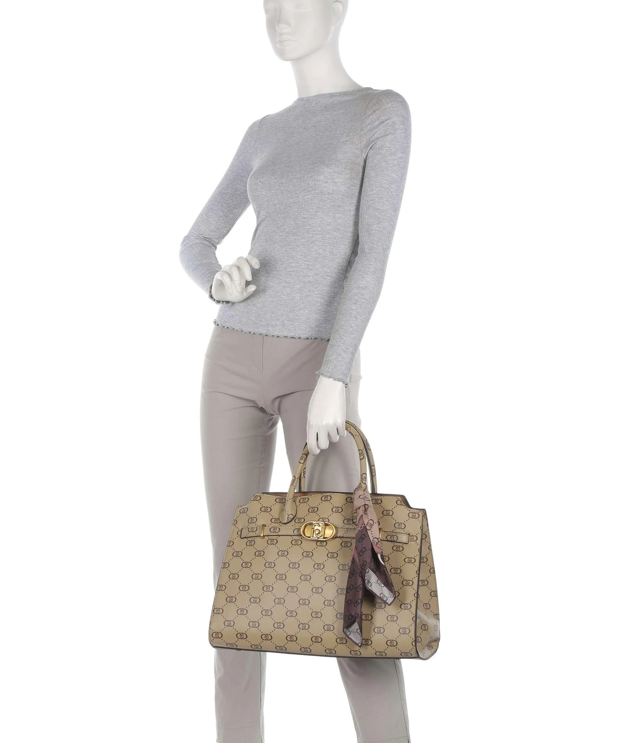  Liu Jo Nadie Borsa a mano pelle sintetica beige  