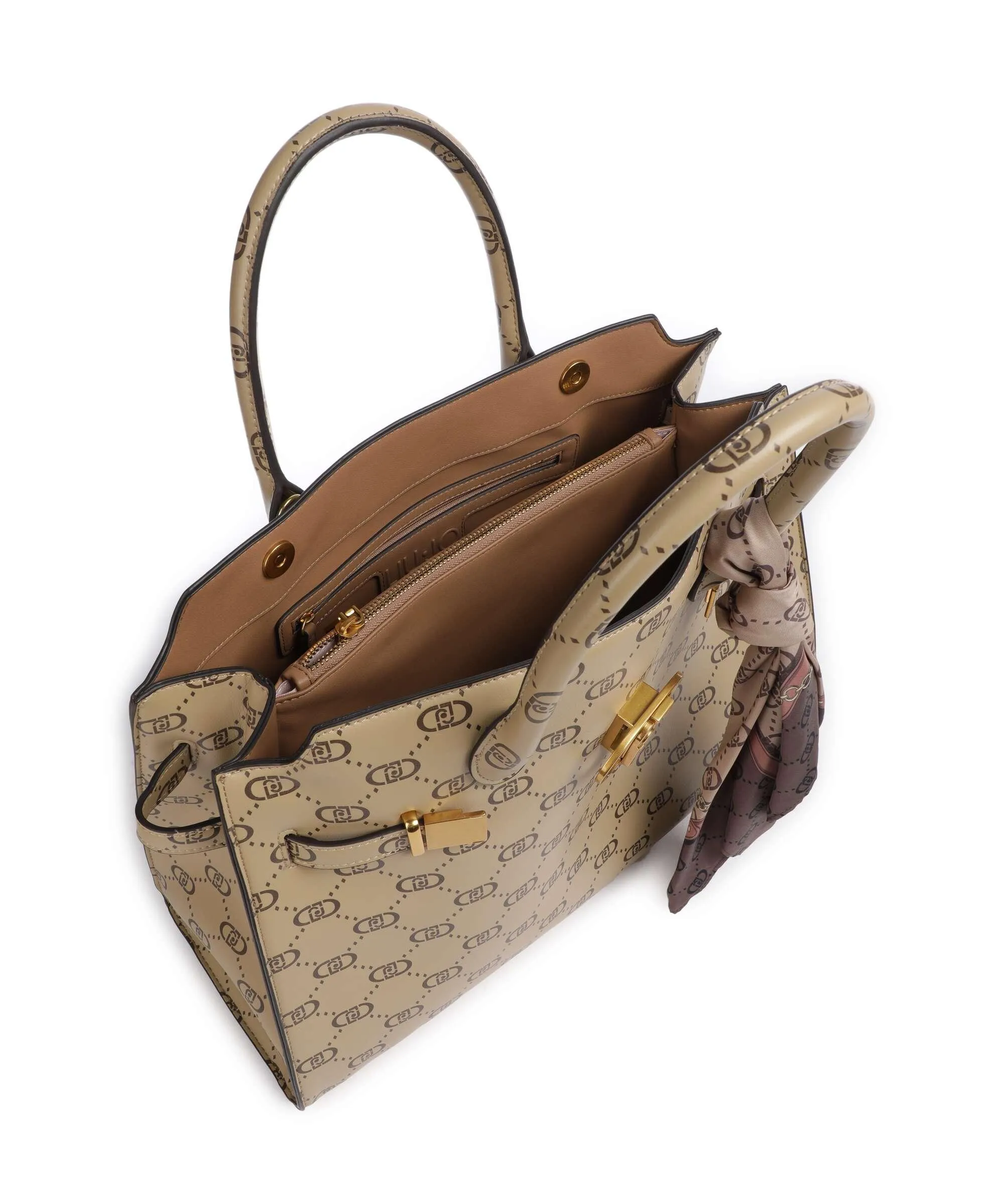  Liu Jo Nadie Borsa a mano pelle sintetica beige  