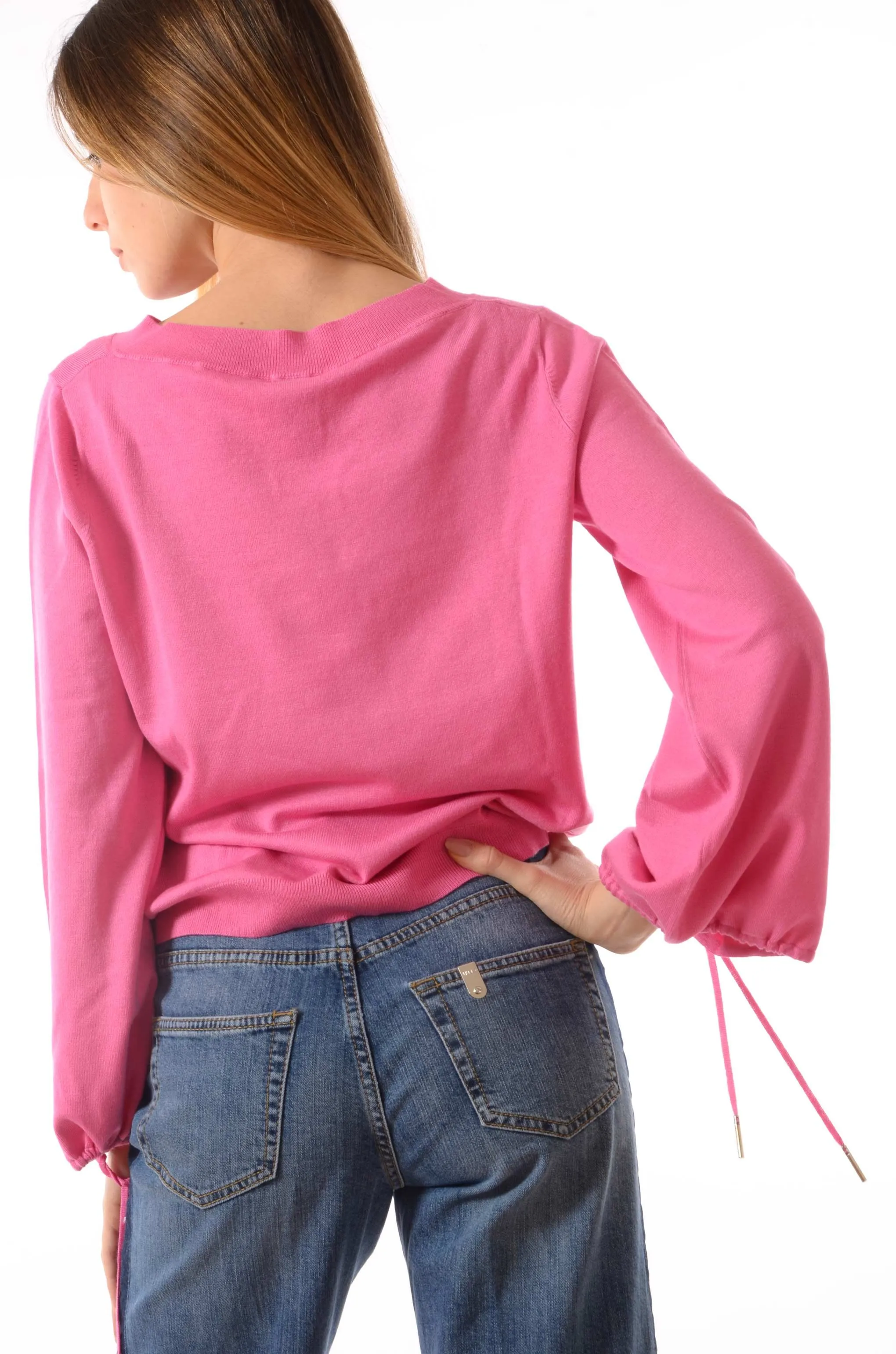 Maglia chiusa con stringhe