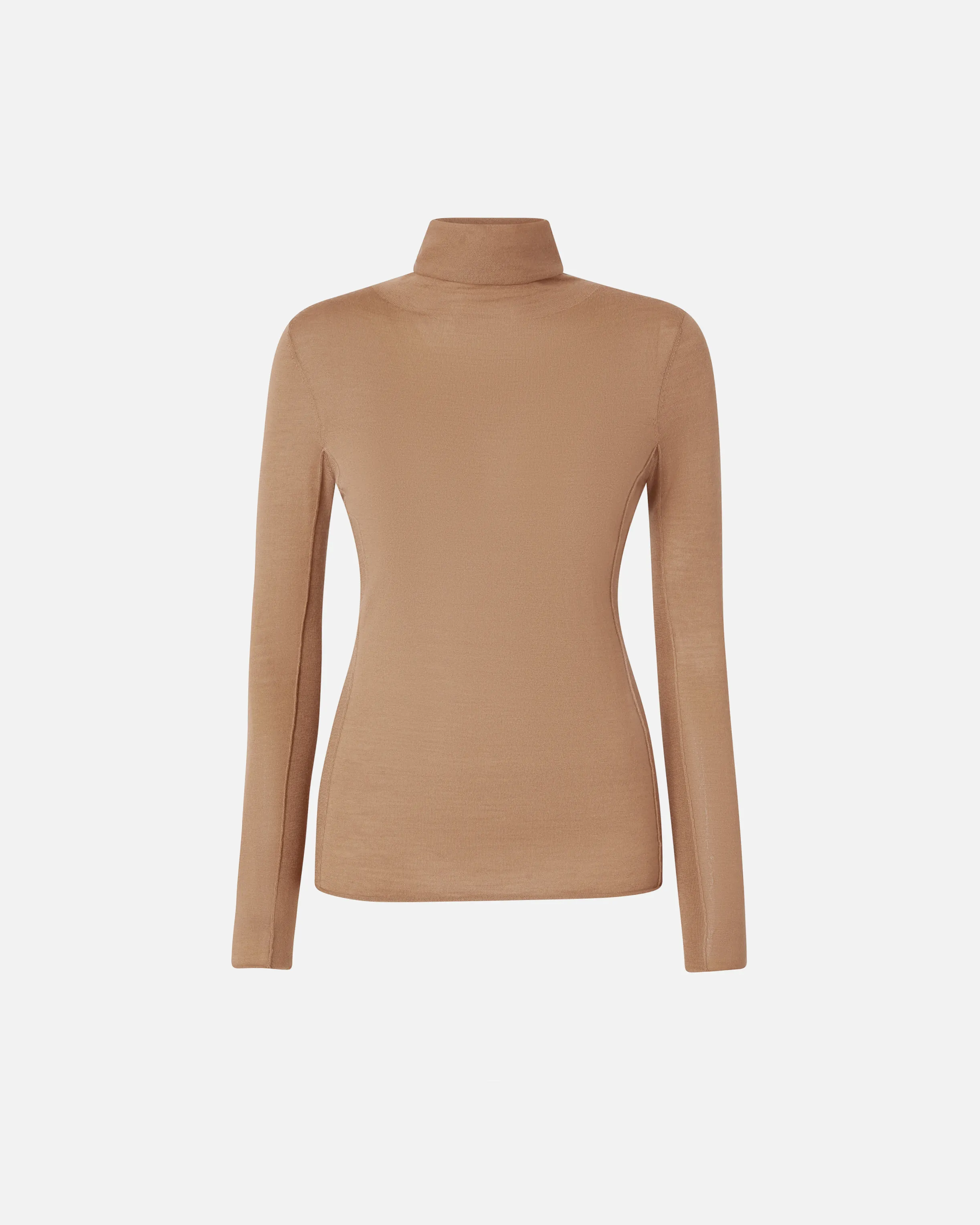  Maglia dolcevita in lana e seta    