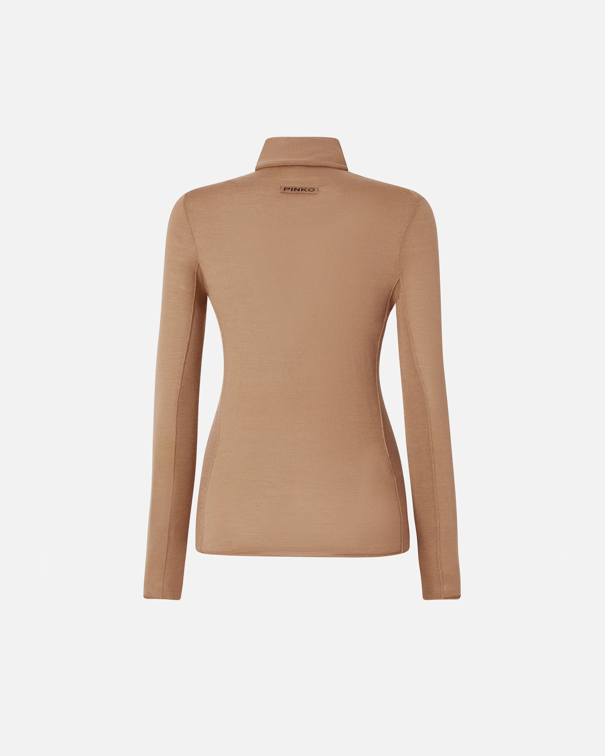  Maglia dolcevita in lana e seta    