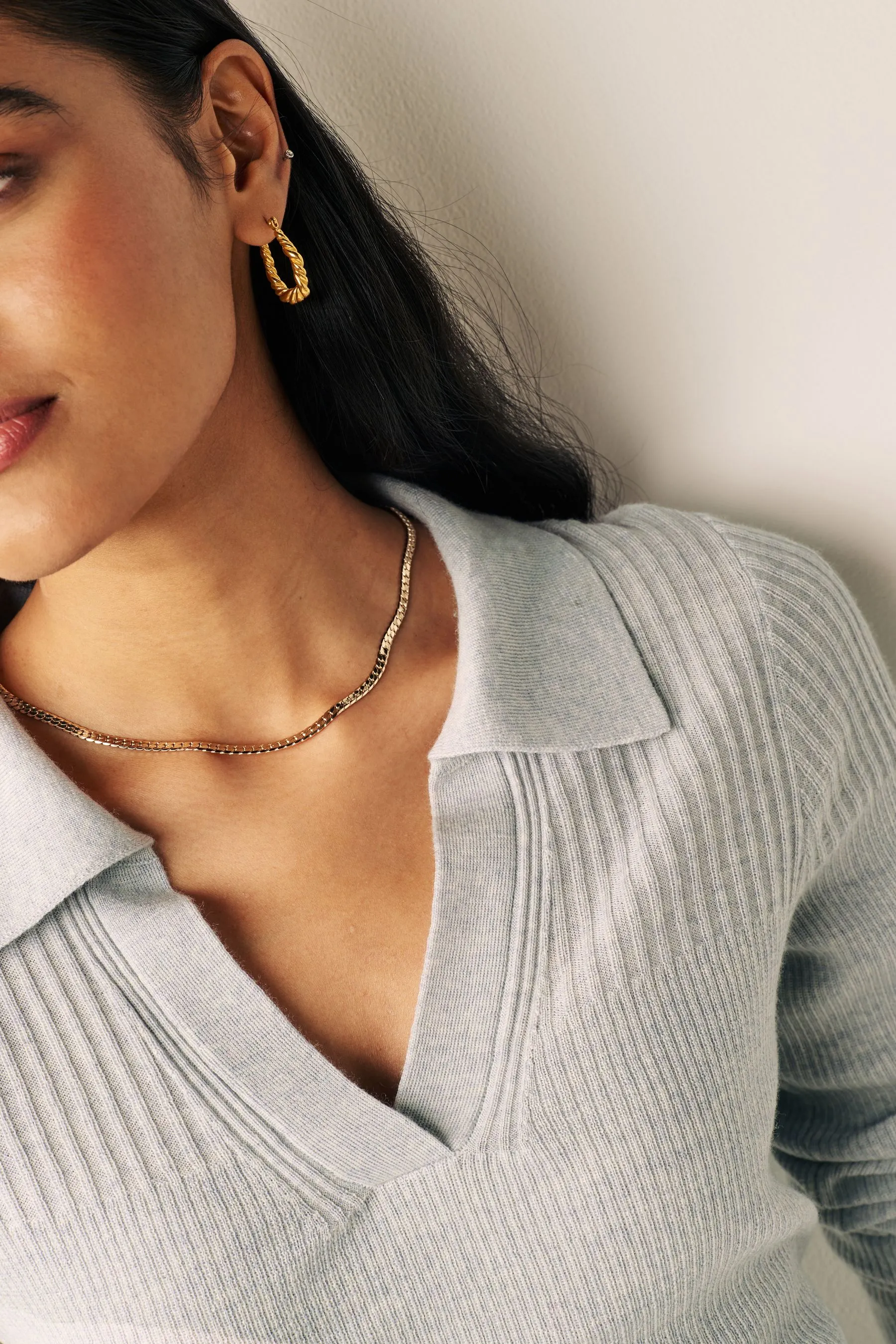Maglia dolcevita in lana merino premium