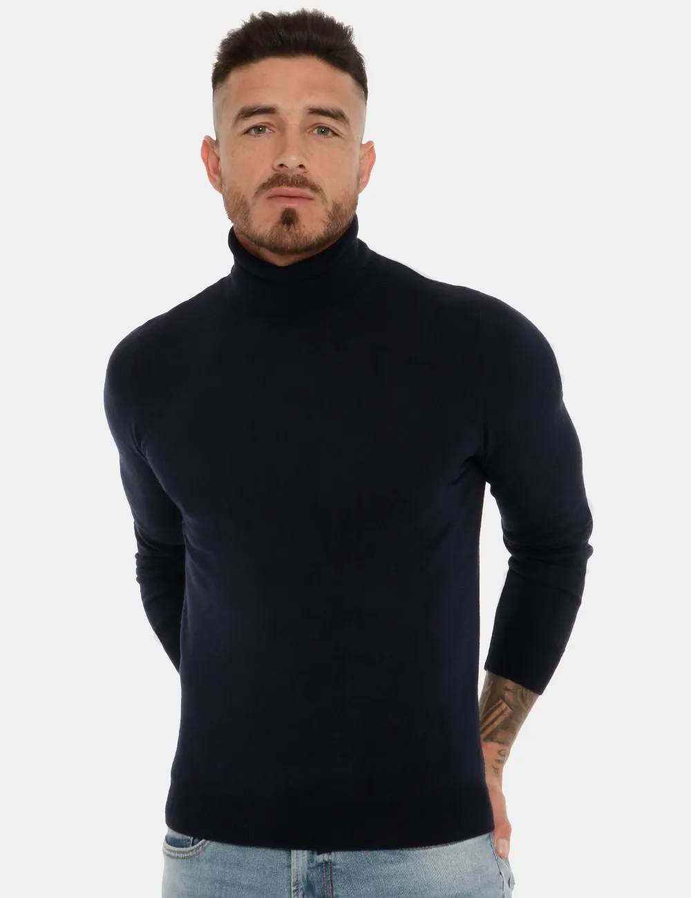 Maglia  Maison Du Cachemire a dolcevita in misto lana e cachemire