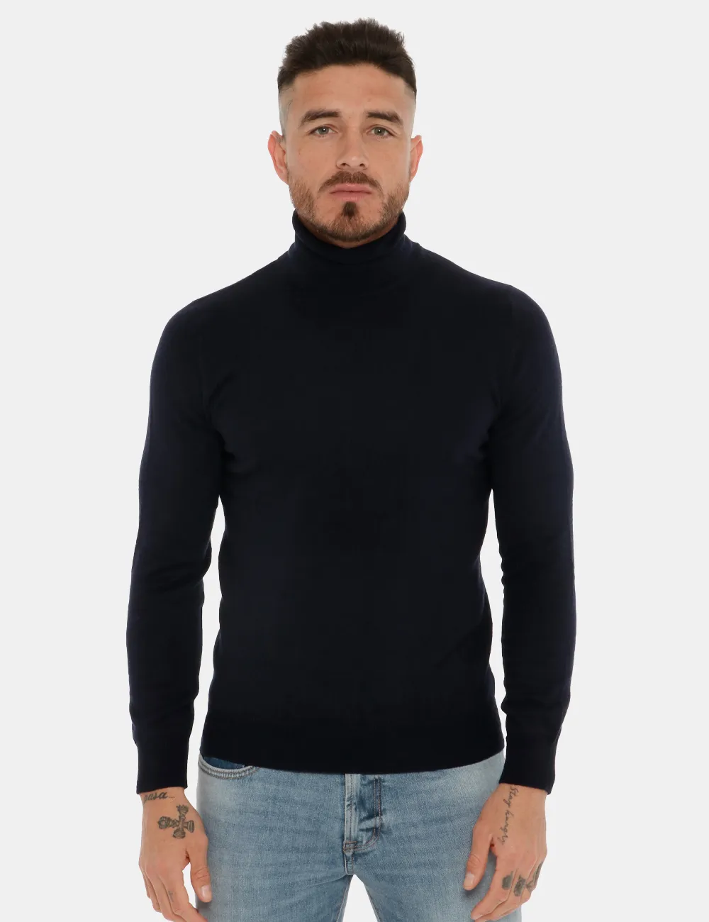 Maglia  Maison Du Cachemire a dolcevita in misto lana e cachemire