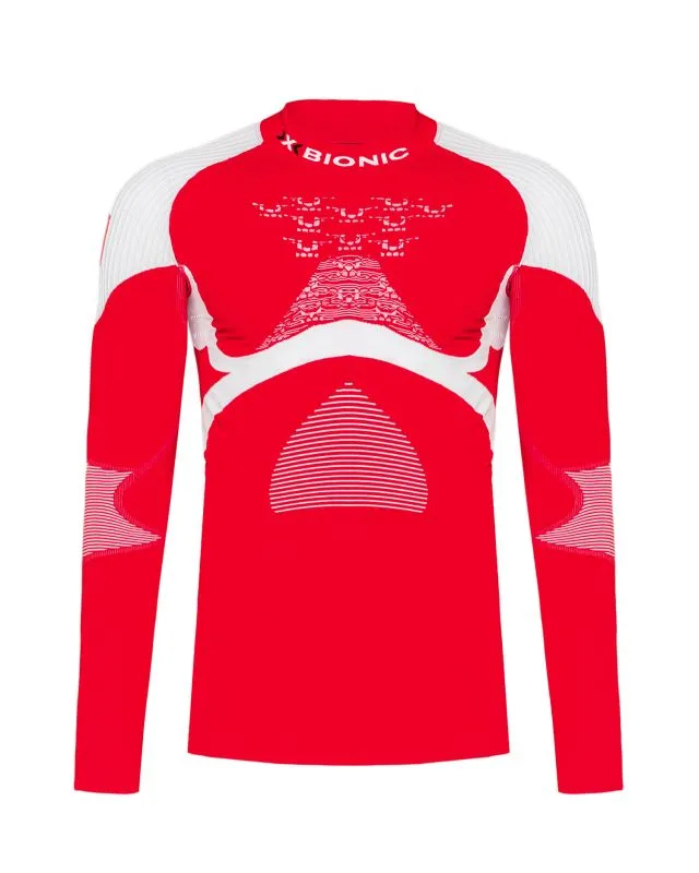 Maglietta a collo alto X-BIONIC ENERGY ACCUMULATOR 4.0 PATRIOT SWITZERLAND