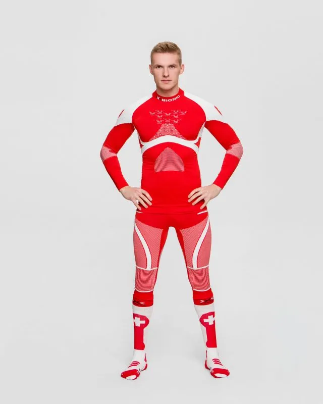 Maglietta a collo alto X-BIONIC ENERGY ACCUMULATOR 4.0 PATRIOT SWITZERLAND