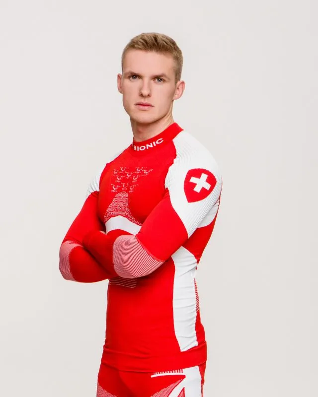 Maglietta a collo alto X-BIONIC ENERGY ACCUMULATOR 4.0 PATRIOT SWITZERLAND