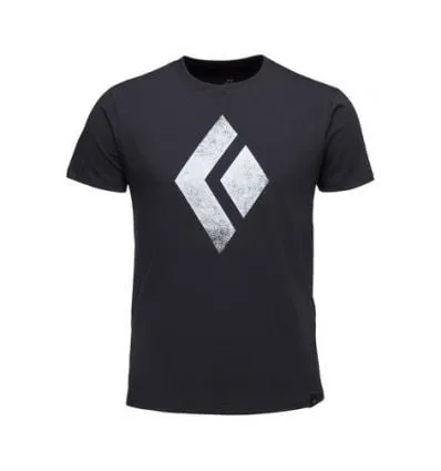 Maglietta Black Diamond Ss Chalked Up (nero)