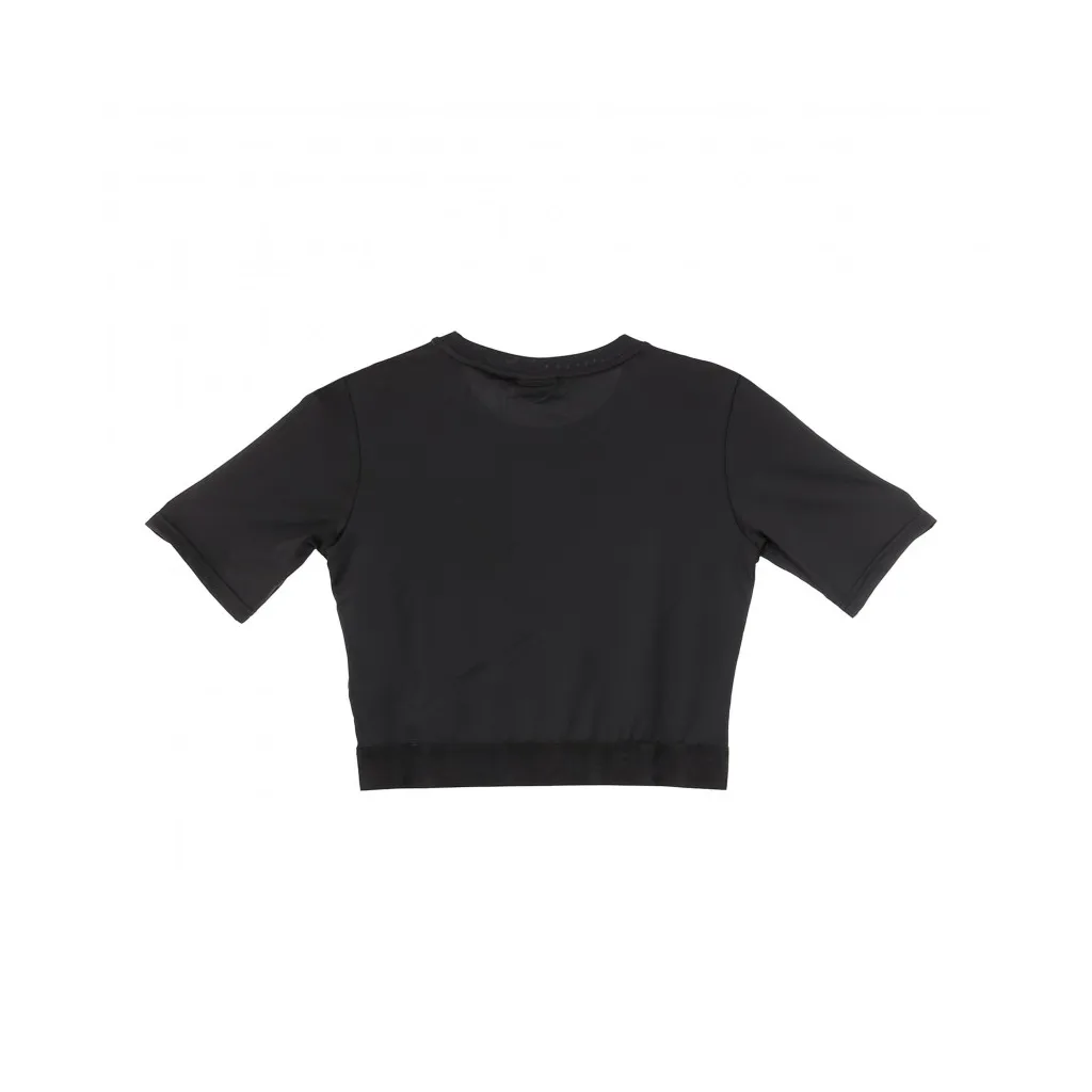 MAGLIETTA CORTA CAYLIN CROPPED TEE BLACK