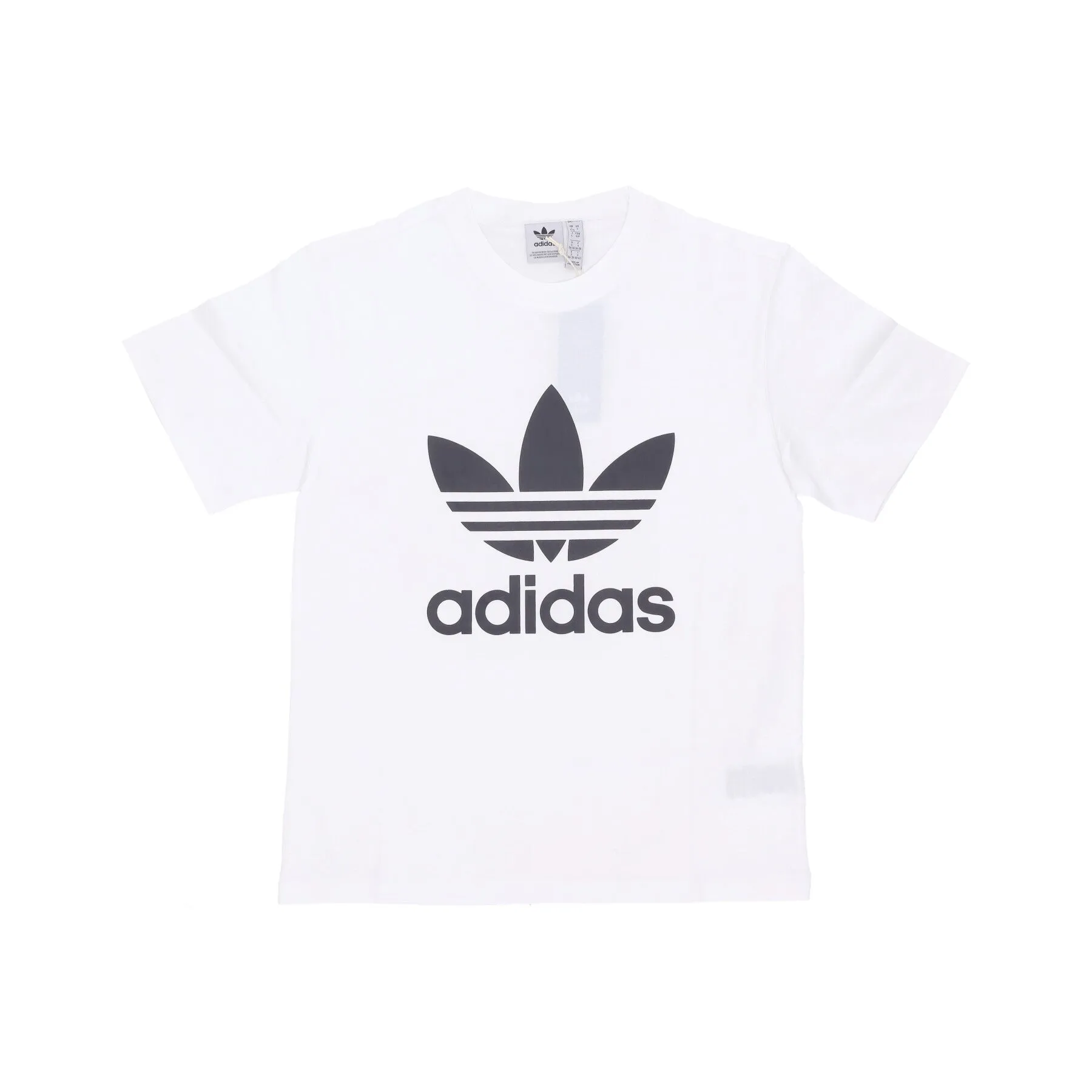 Maglietta Donna W Trefoil Tee White/black