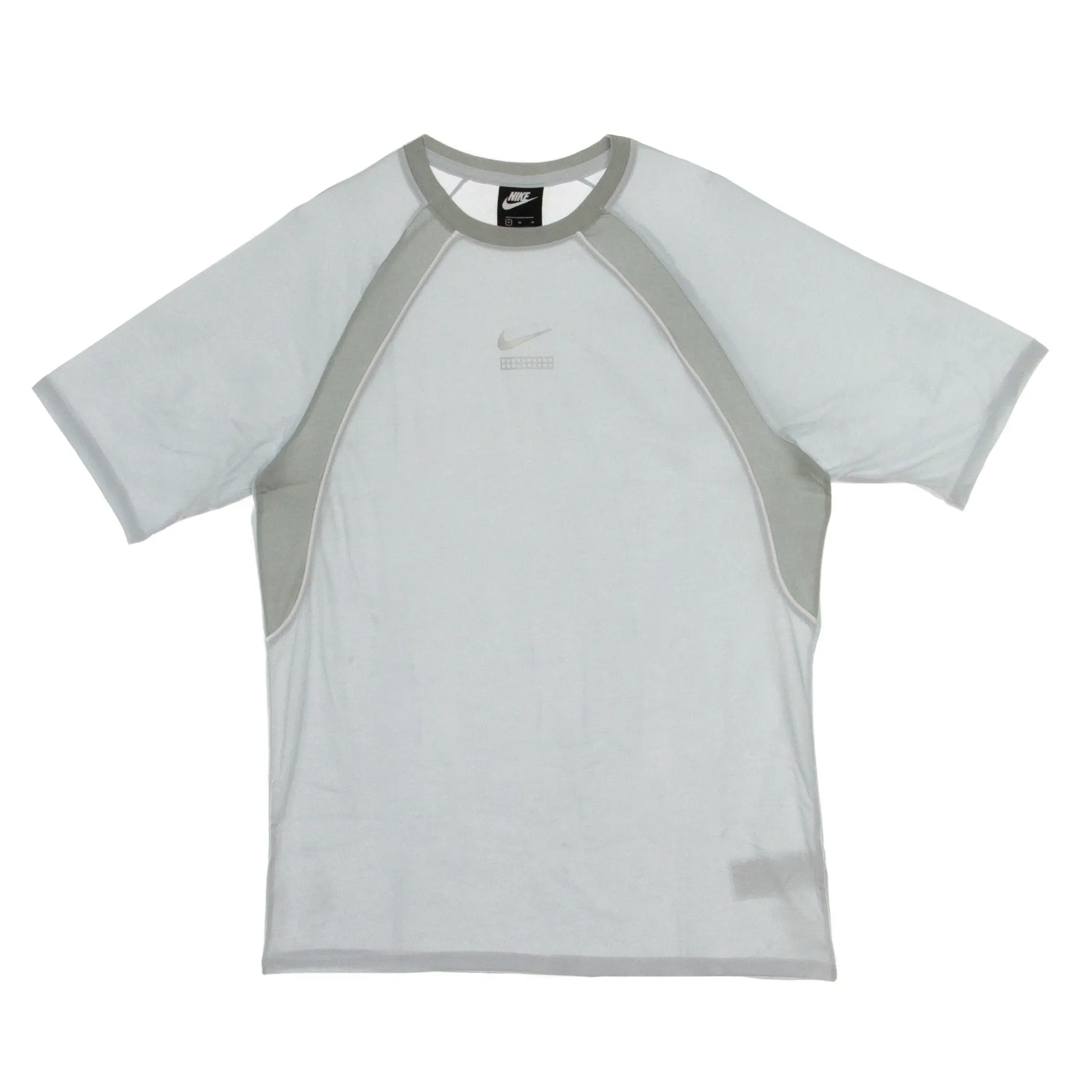 Maglietta Uomo Dna Top Pure Platinum/lt Smoke Grey