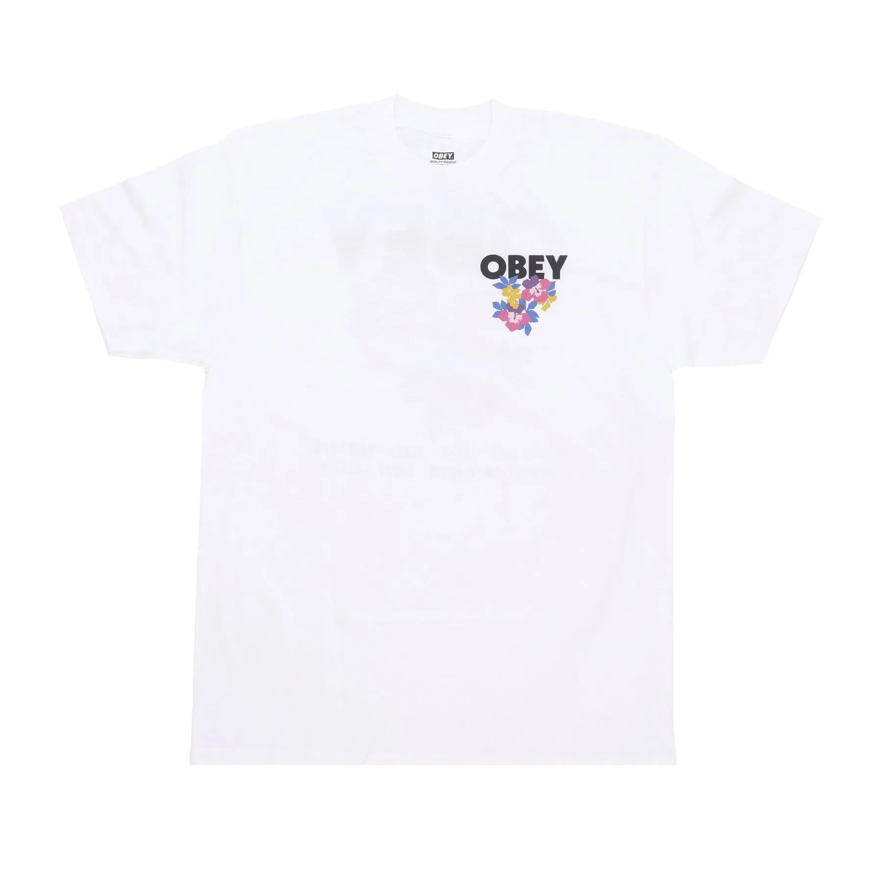Maglietta Uomo Floral Garden Classic Tee White