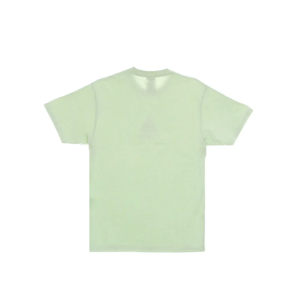 maglietta uomo huf dyed tee x pleasures GREEN