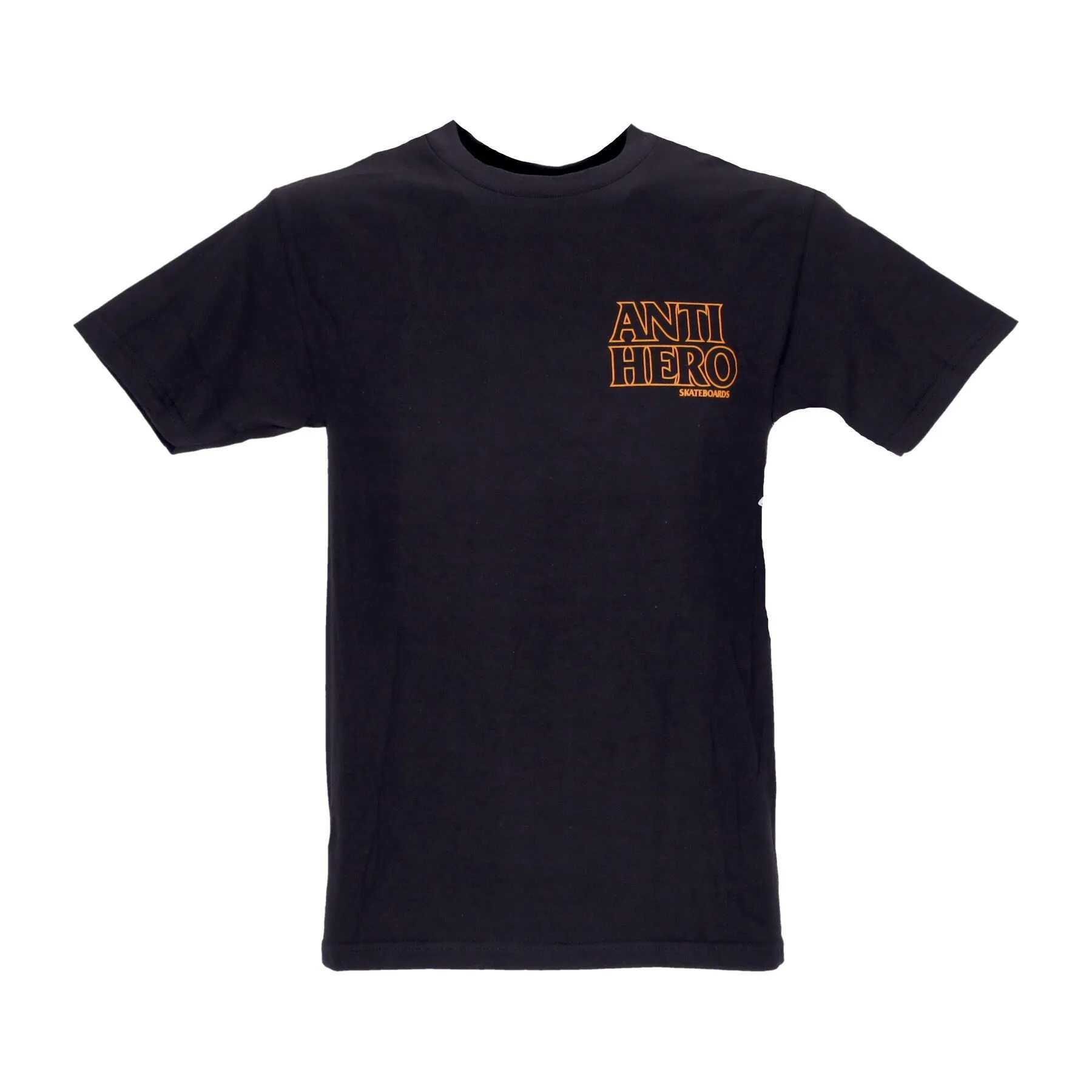 Maglietta Uomo Lil Black Hero Outline Tee Black