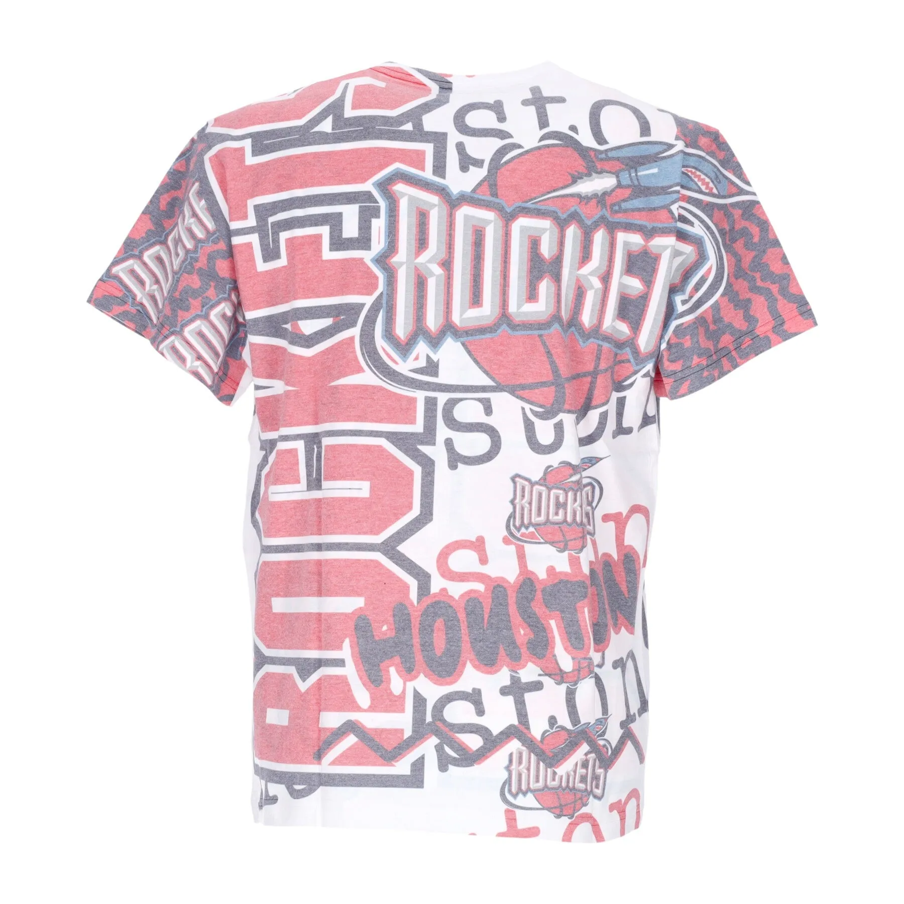 Maglietta Uomo Nba Jumbotron 2.0 Sublimated Tee Hardwood Classics Houroc White/original Team Colors