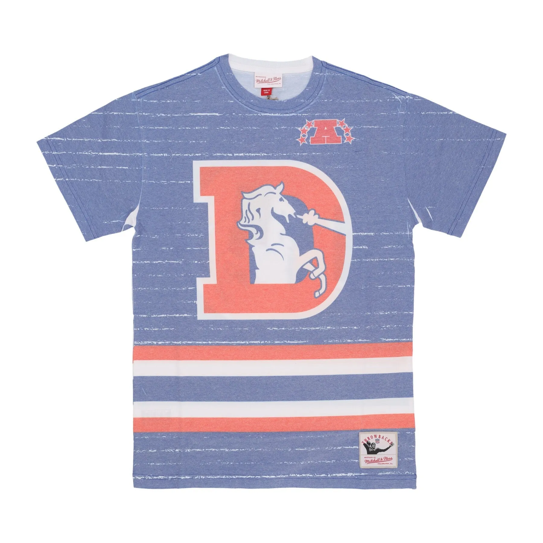 Maglietta Uomo Nfl Jumbotron 3.0 Sublimated Tee Denbro Multi/white