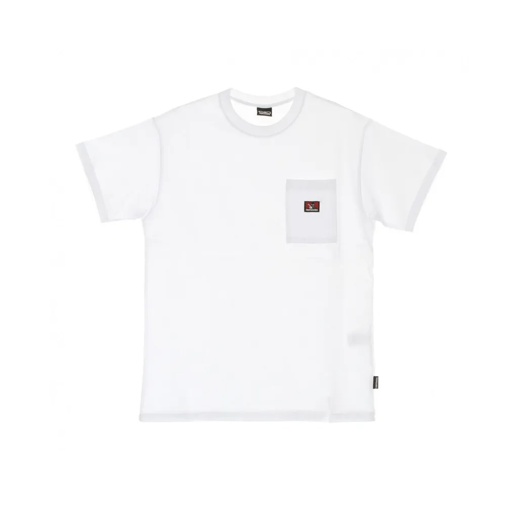 maglietta uomo robber pocket tee WHITE