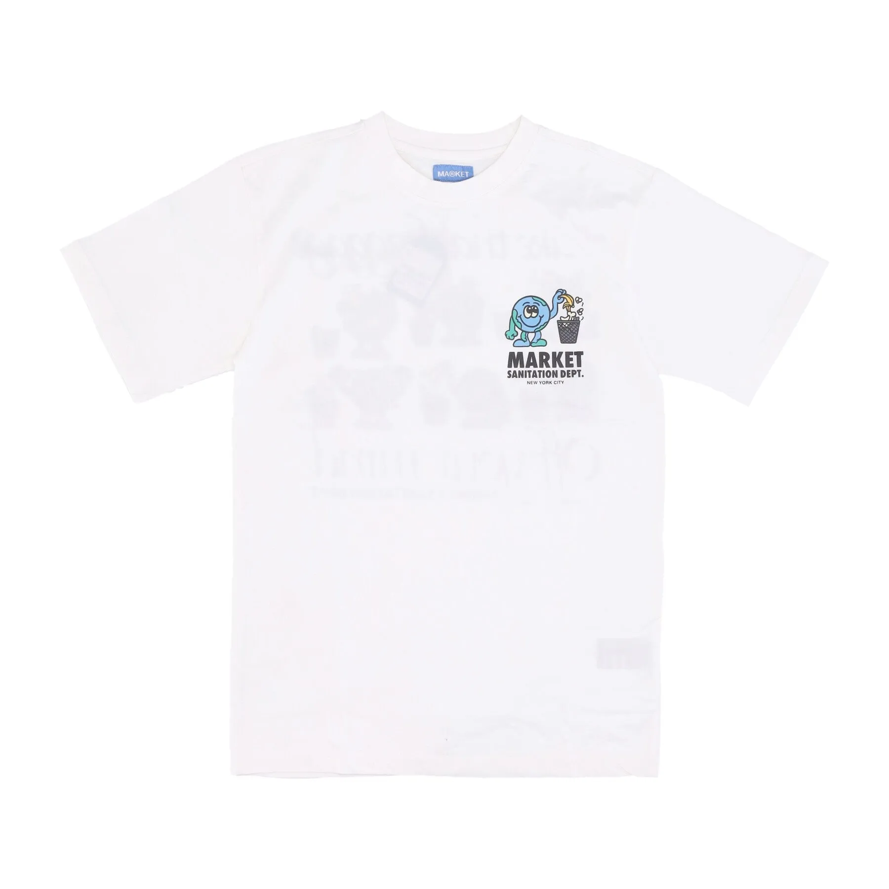 Maglietta Uomo Sanitation Dept Tee Mocha