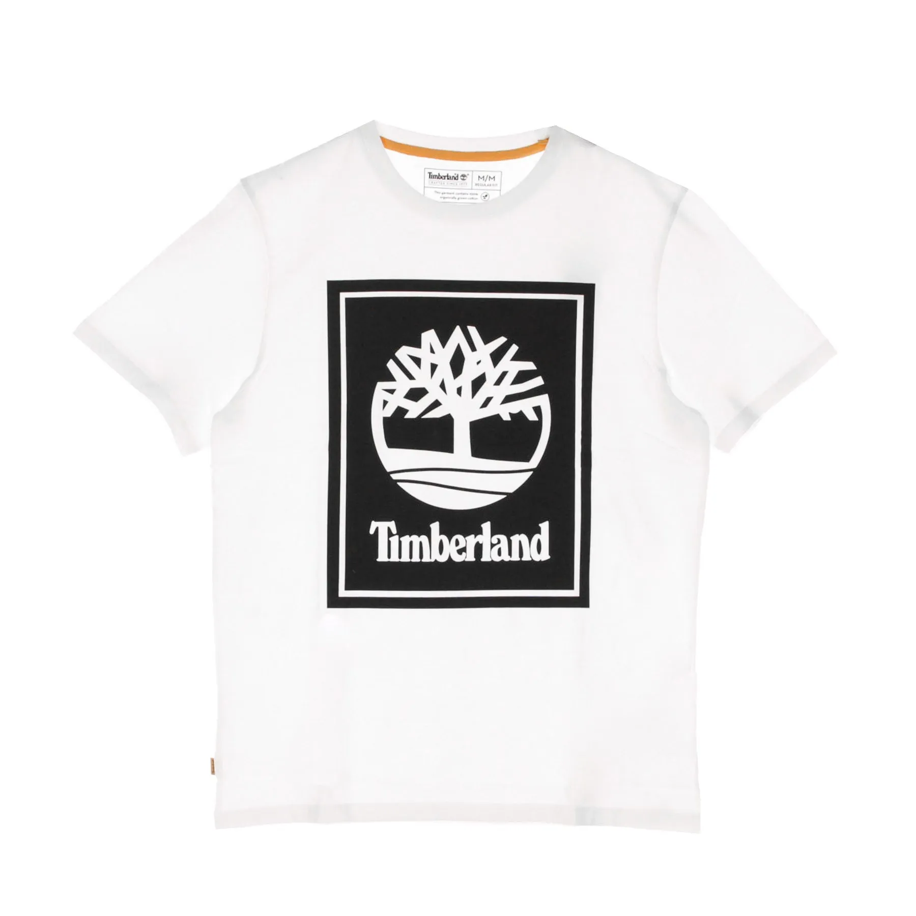 Maglietta Uomo Stack Logo Tee White/black