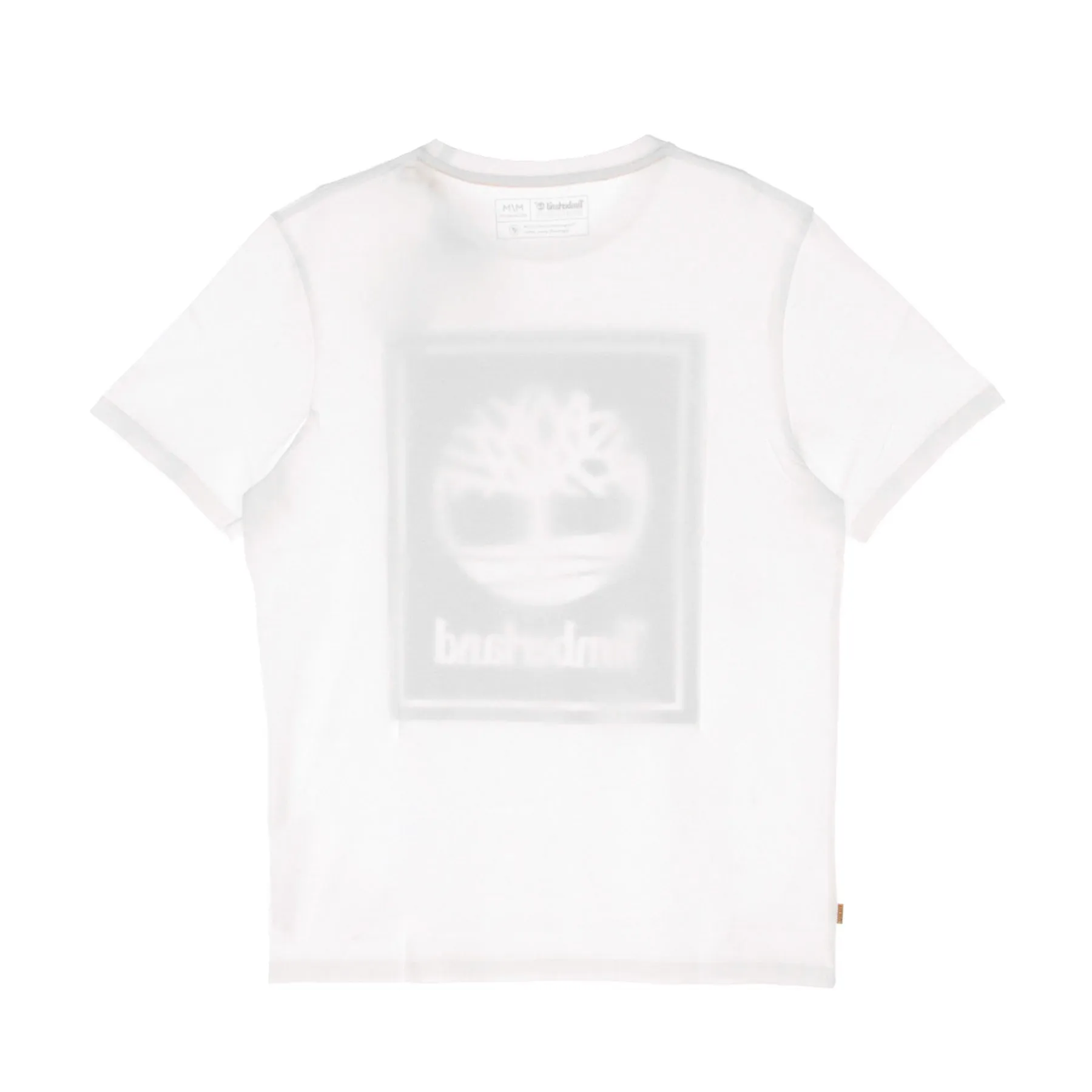 Maglietta Uomo Stack Logo Tee White/black