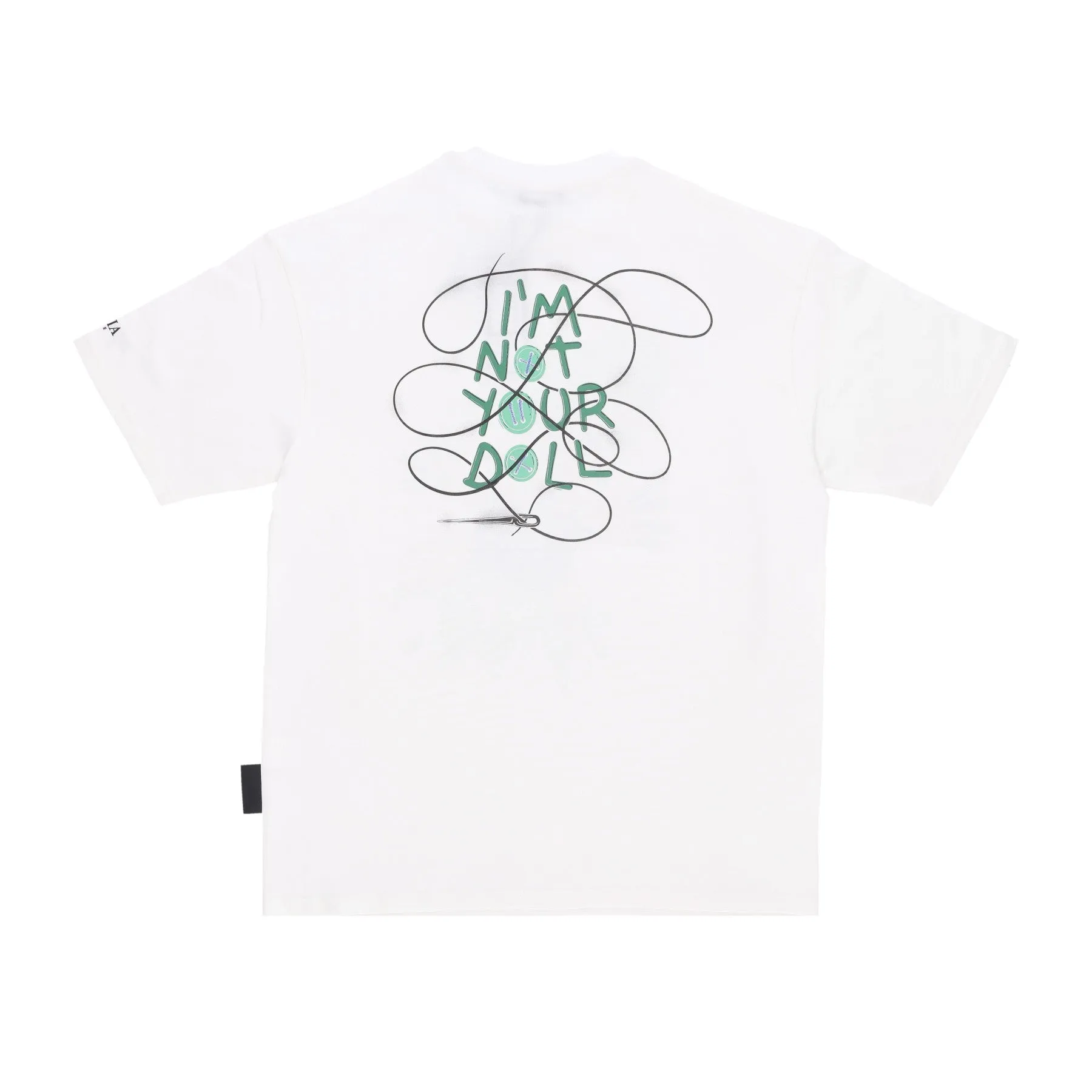 Maglietta Uomo Tdc Hug Print Tee X Testa Di Chezzo White