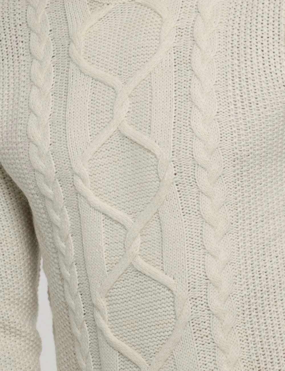 Maglione Goha dolcevita panna