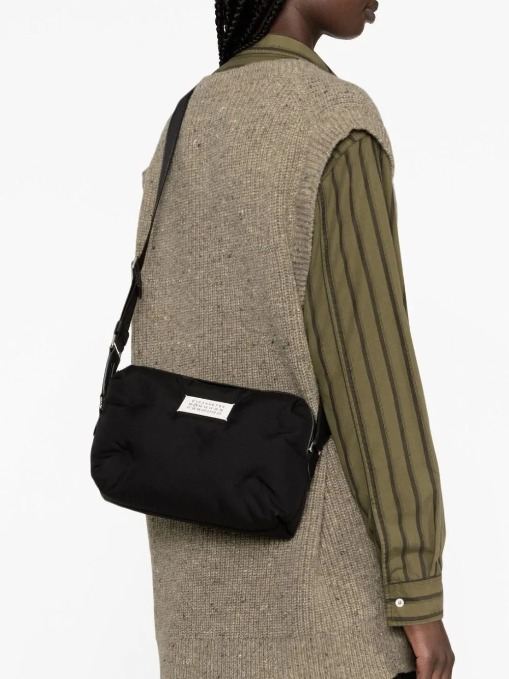 Maison Margiela-Borsa a tracolla Glam Slam Sport