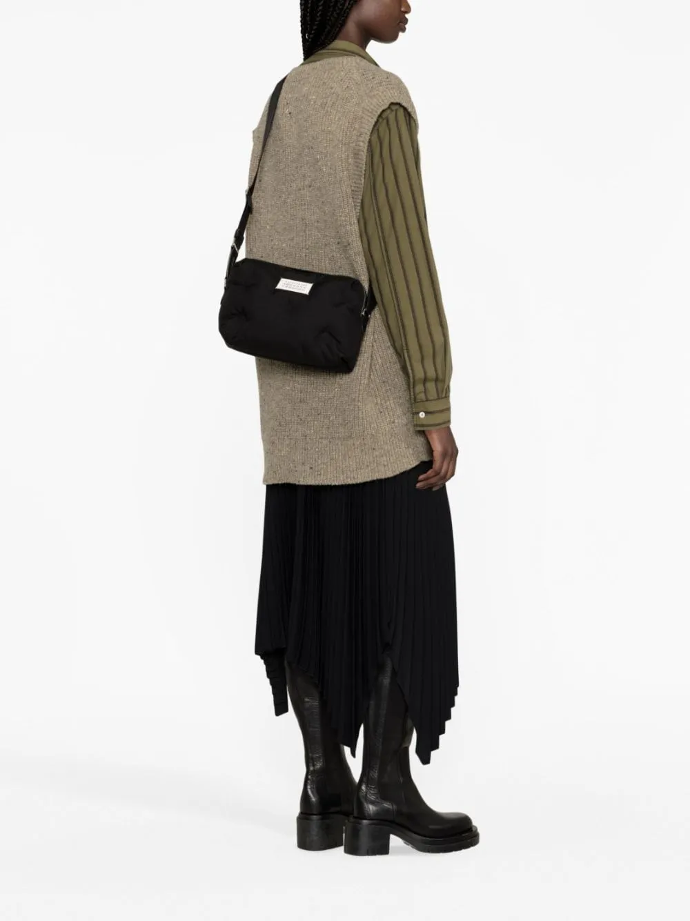 Maison Margiela-Borsa a tracolla Glam Slam Sport