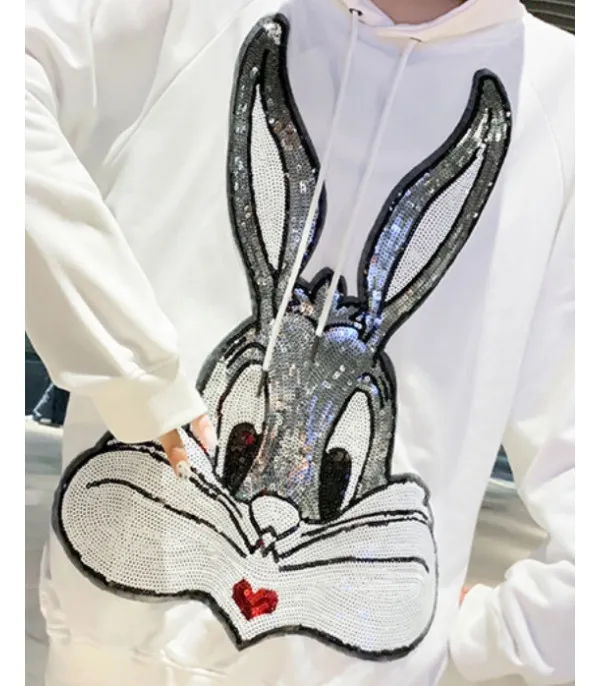 Maxi felpa Bugs Bunnie Pailettes