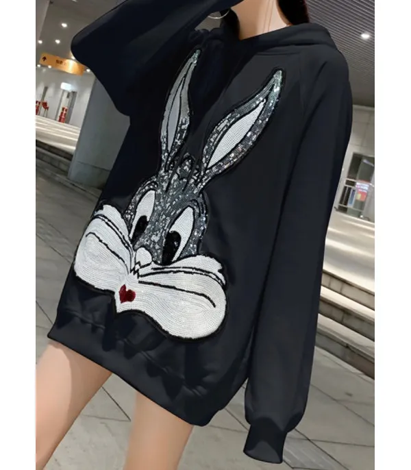 Maxi felpa Bugs Bunnie Pailettes