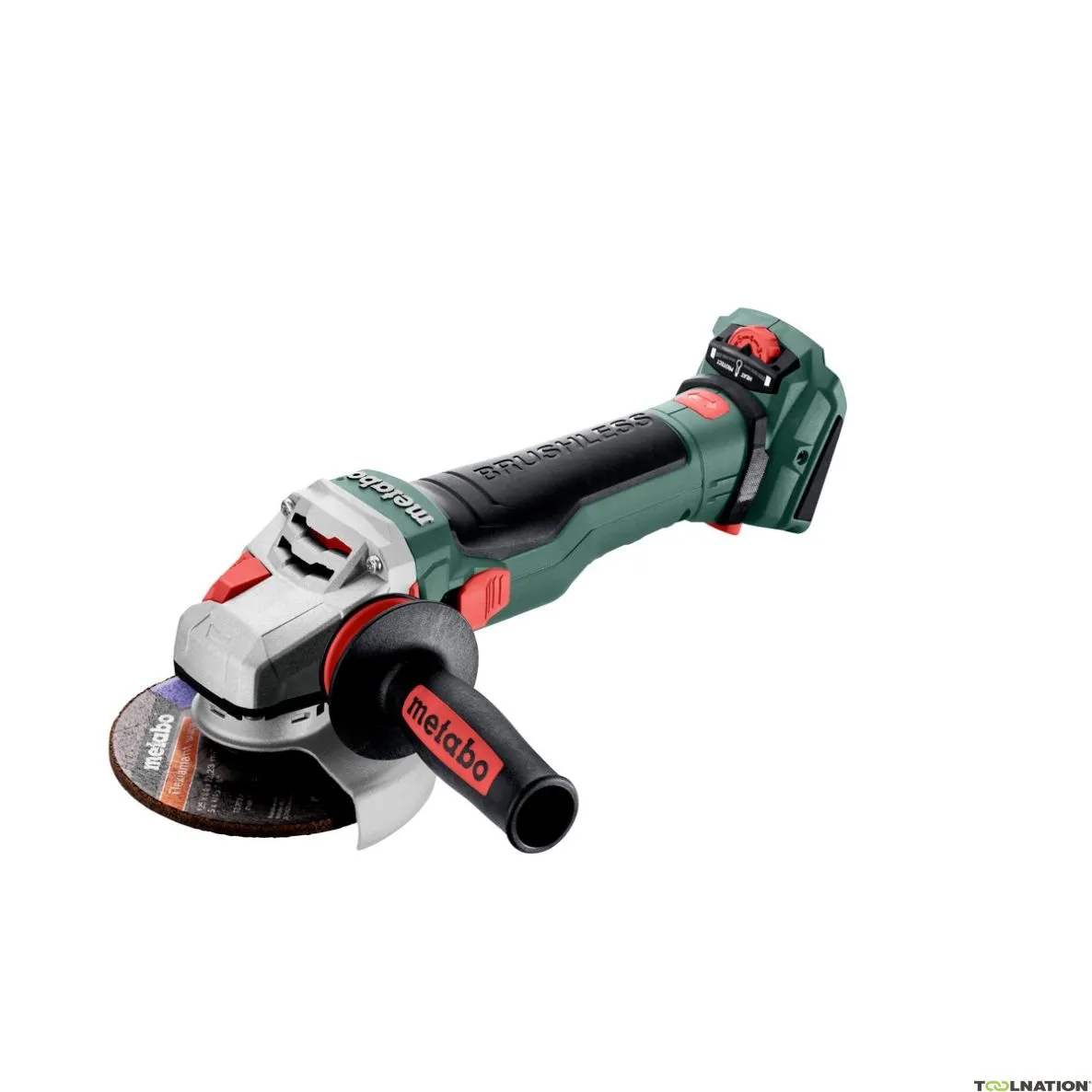 Metabo 601731840 WVB 18 LTX BL 15-125 Smerigliatrice angolare rapida 125 mm 18V senza batterie e caricabatterie in metabox