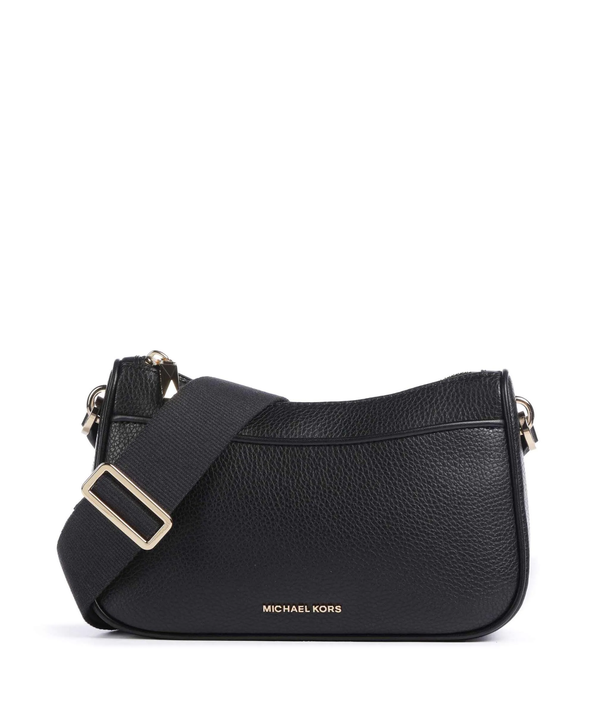  Michael Kors Jet Set Borsa a tracolla pelle di vacchetta grana nero  