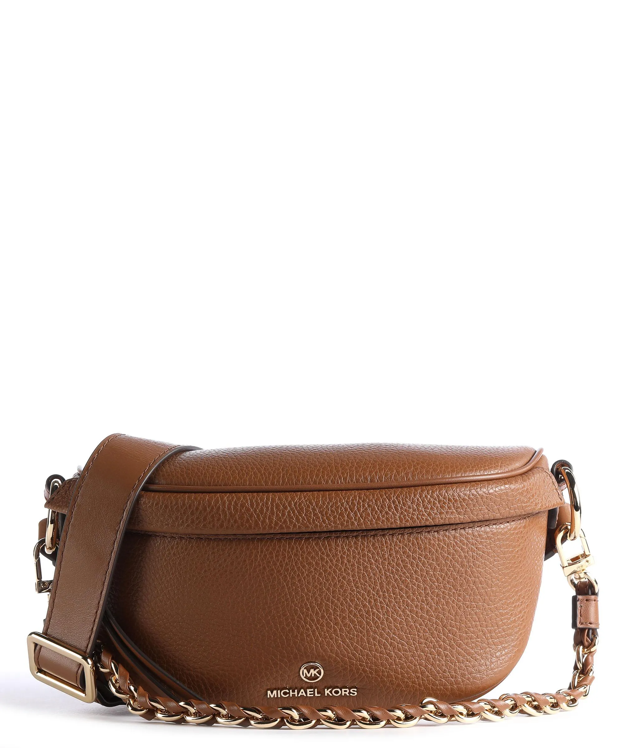  Michael Kors Slater Borsa a tracolla pelle granulata marrone  