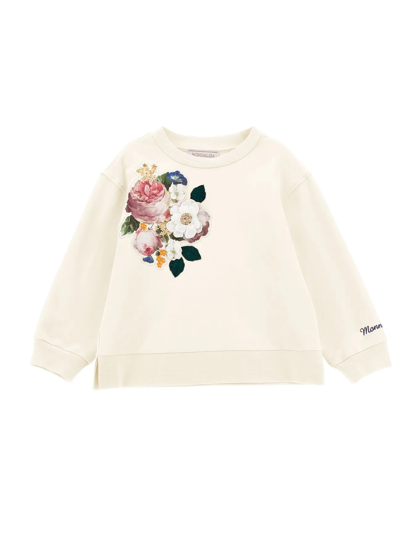  Monnalisa felpa girocollo 19D6044001    