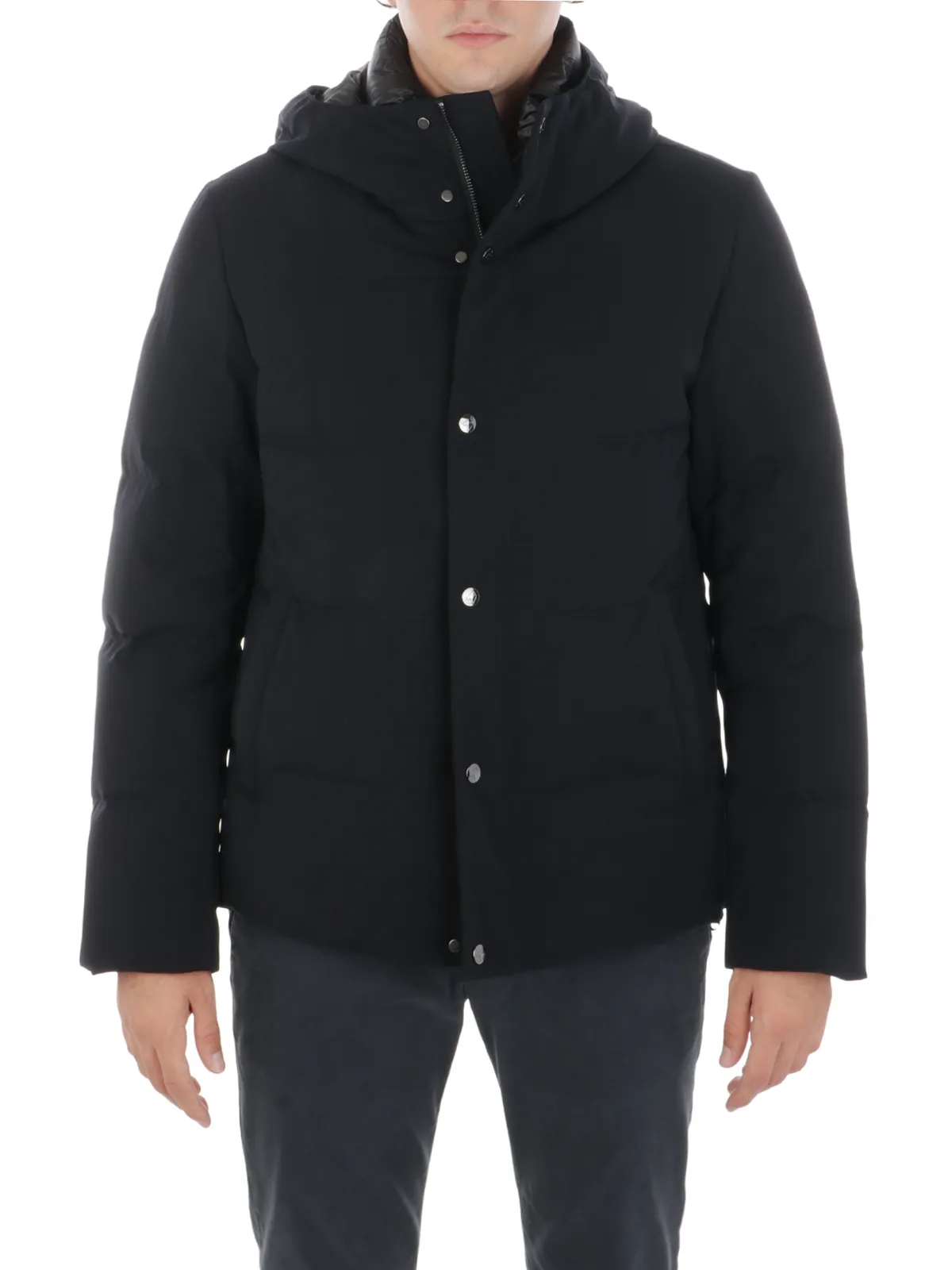 MONTECORE ---------- Piumino Uomo Stretch con Cappuccio ---------