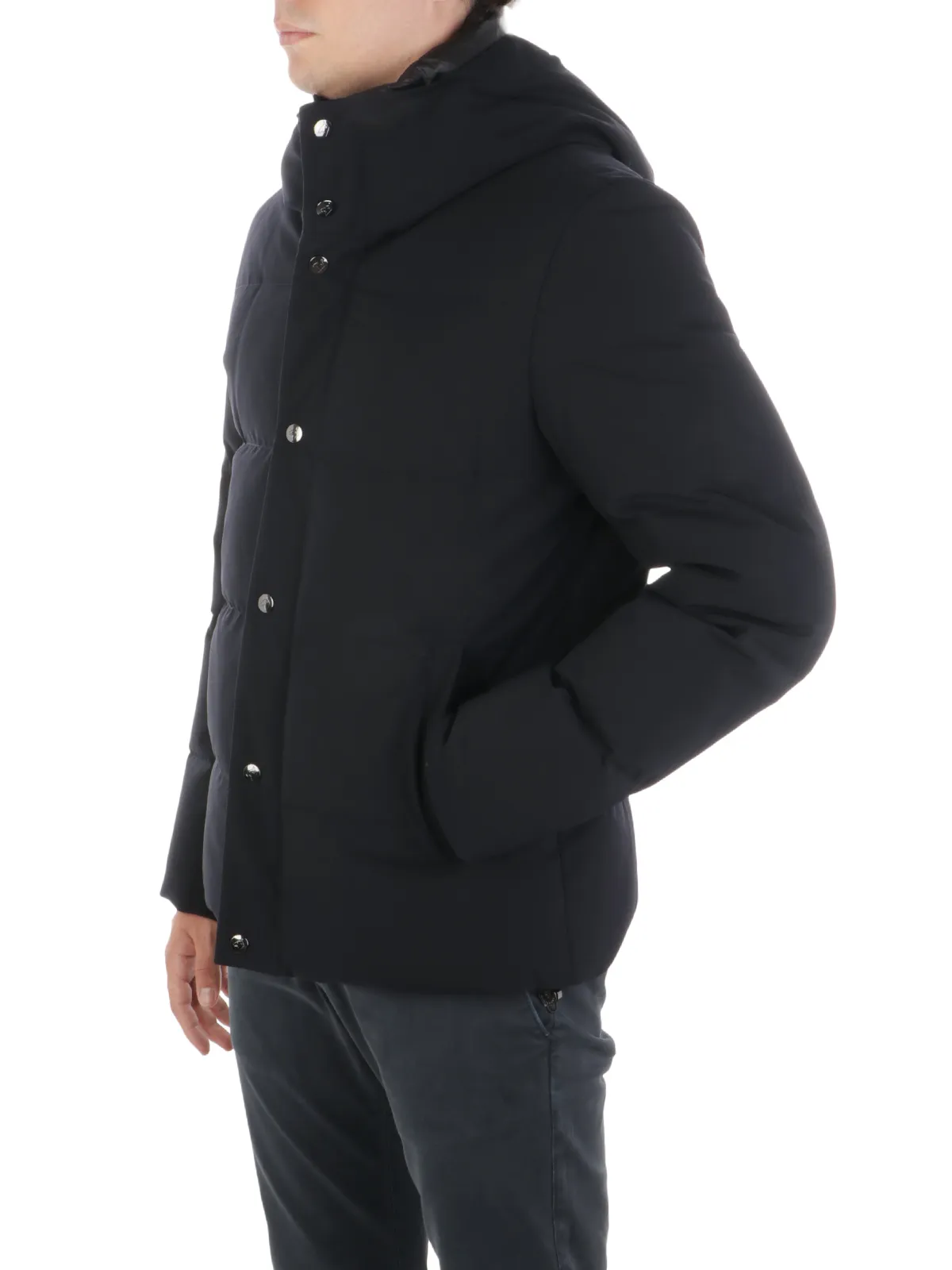 MONTECORE ---------- Piumino Uomo Stretch con Cappuccio ---------