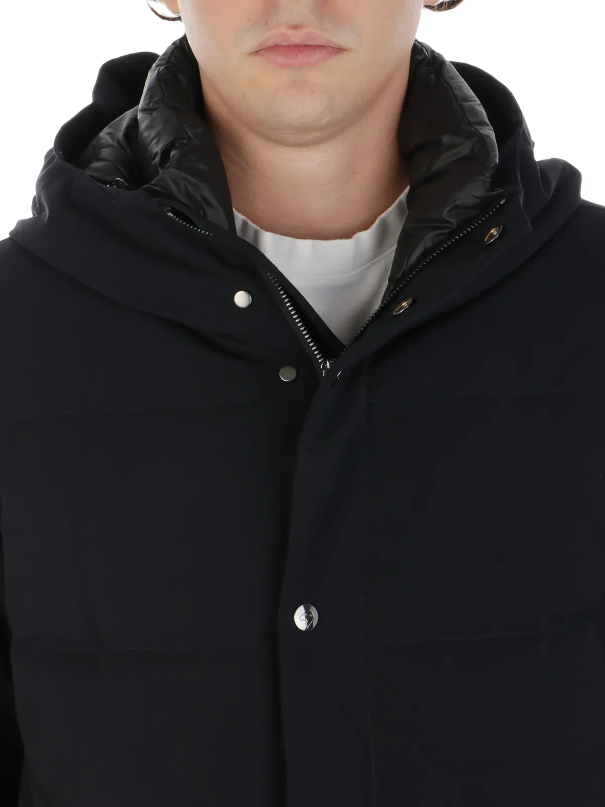 MONTECORE ---------- Piumino Uomo Stretch con Cappuccio ---------