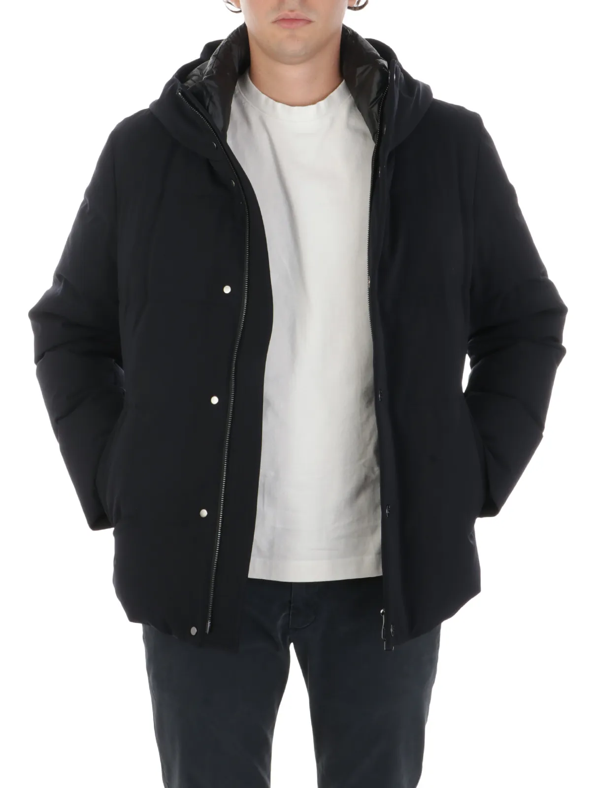 MONTECORE ---------- Piumino Uomo Stretch con Cappuccio ---------