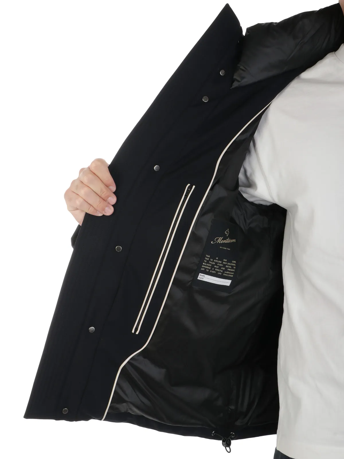 MONTECORE ---------- Piumino Uomo Stretch con Cappuccio ---------