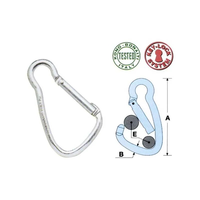 MOSCHETTONI ACCIAIO ZINCATO KONG ART.455.18