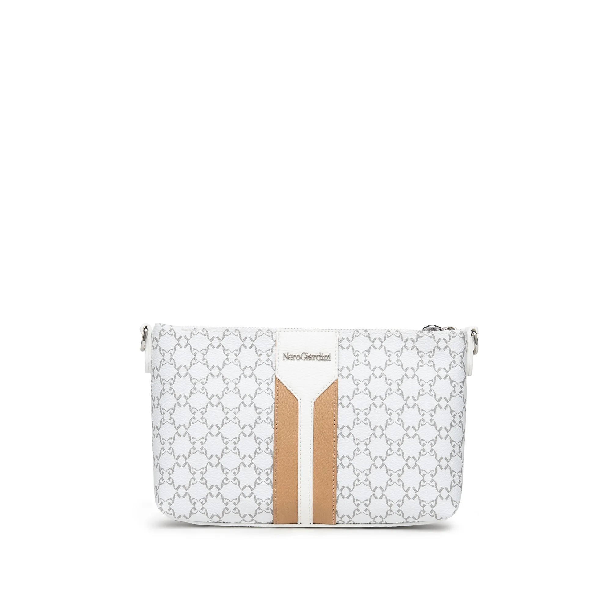 NERO GIARDINI Borsa a Tracolla Donna - Bianco modello E443742D