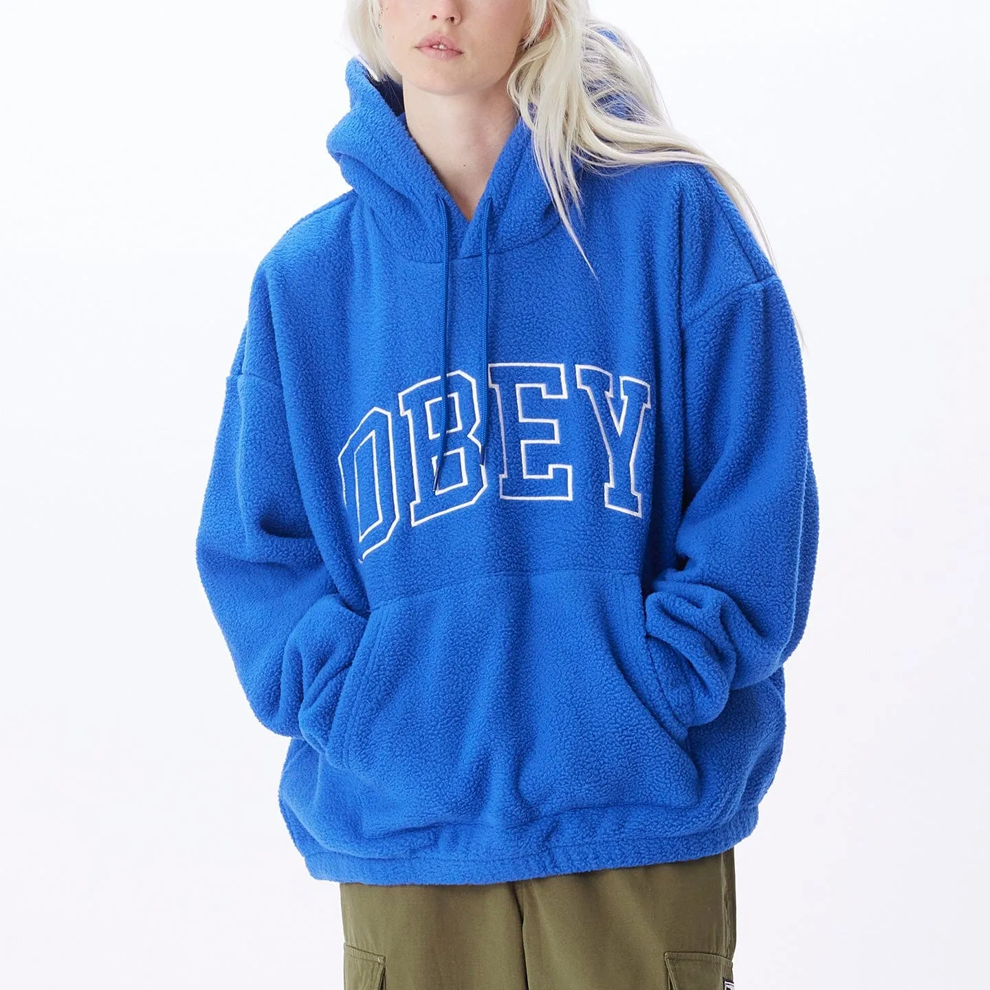 OBEY COLLEGIATE HOOD FLEECE