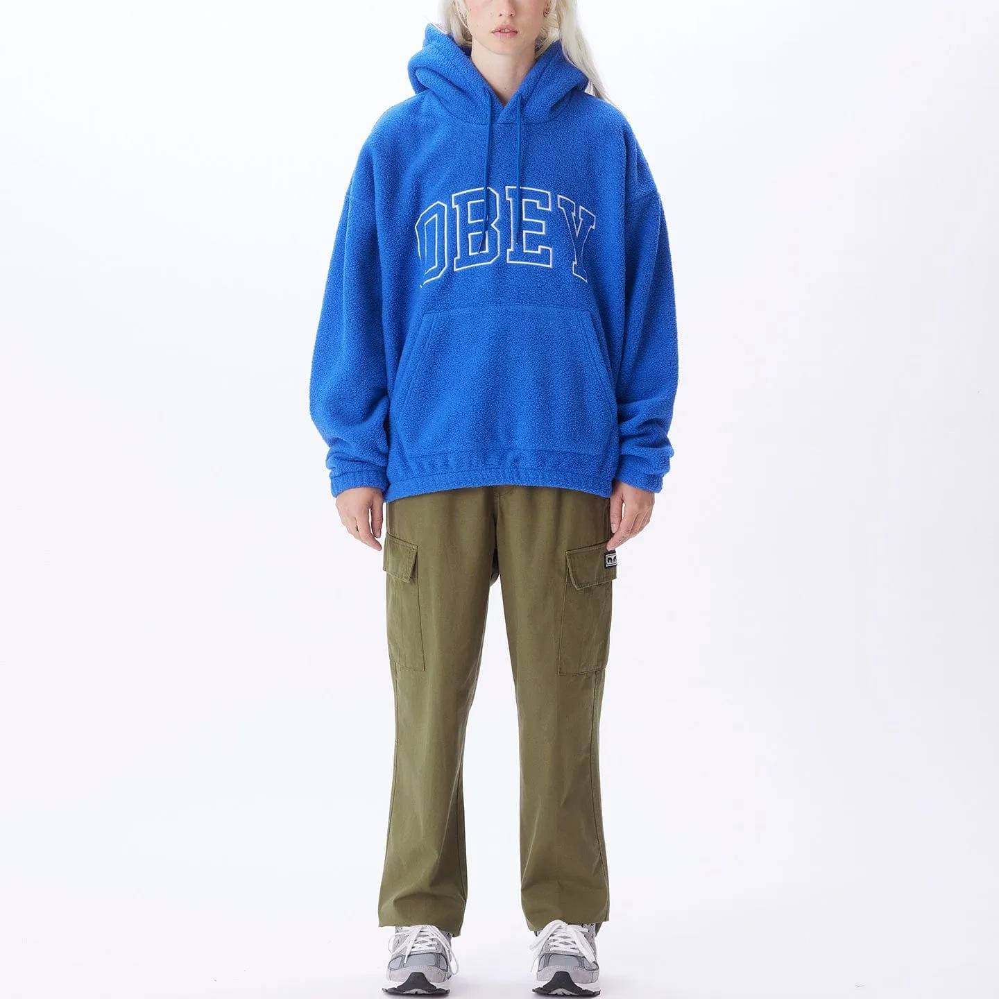 OBEY COLLEGIATE HOOD FLEECE