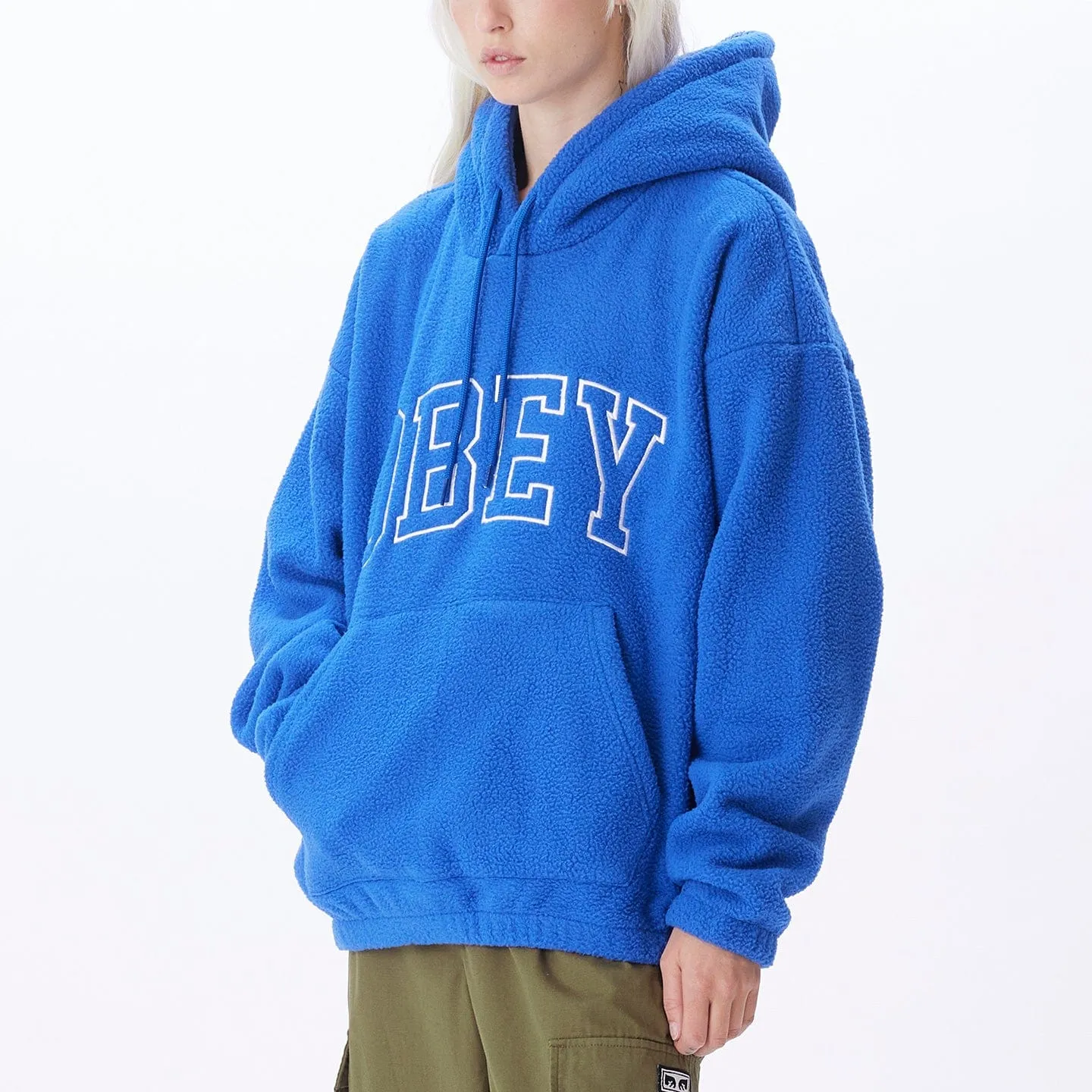 OBEY COLLEGIATE HOOD FLEECE
