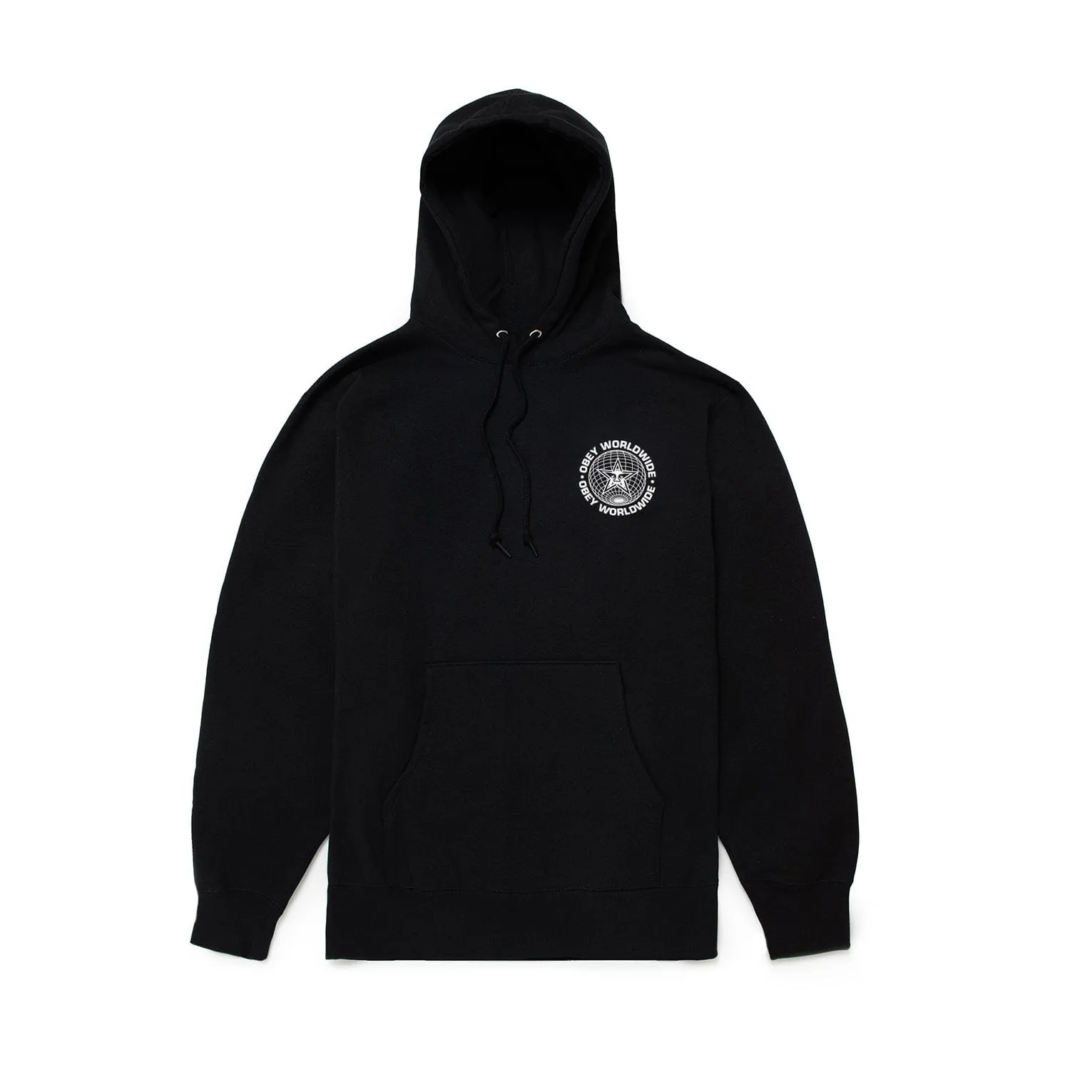 OBEY WORLDWIDE GLOBE PREMIUM HOODED FLEECE