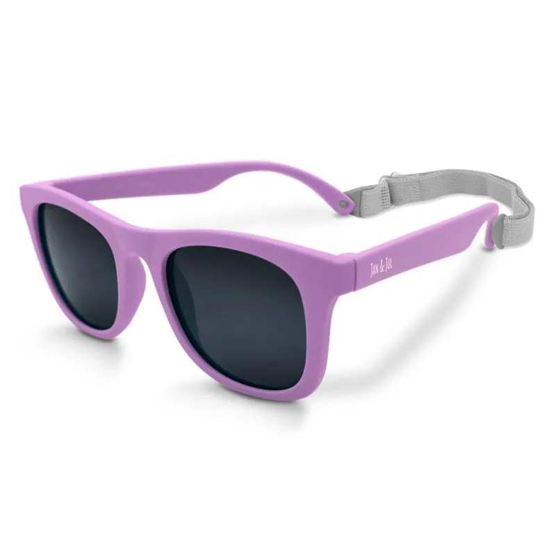 Occhiali da sole per bambini Jan e Jul con lente scura in vari colori