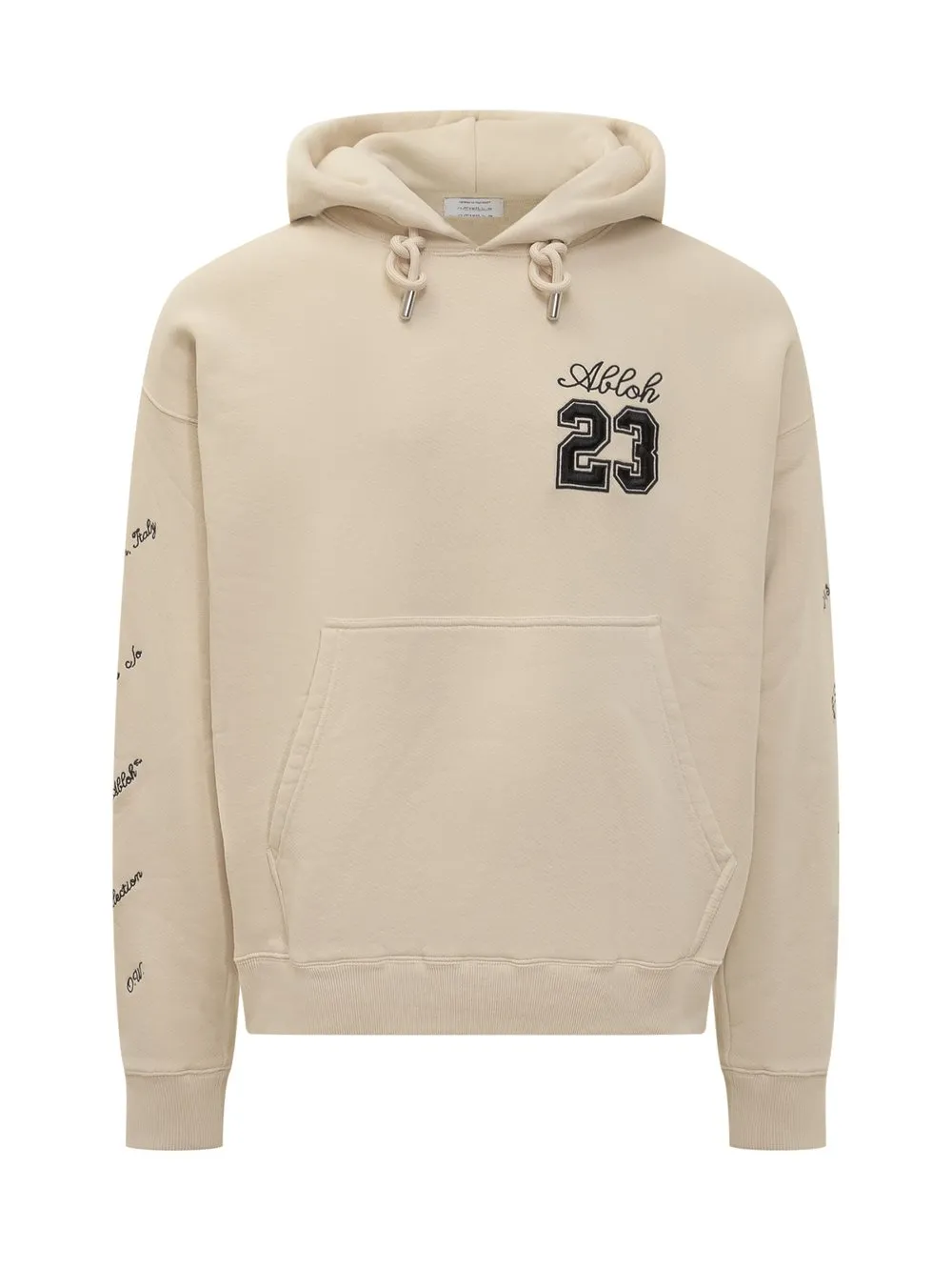 OFF-WHITE Felpa con Logo 23 