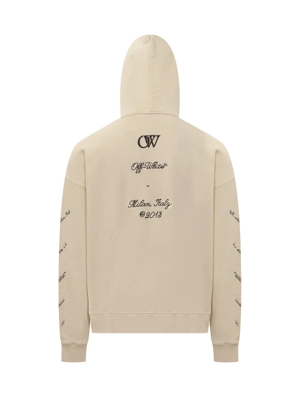 OFF-WHITE Felpa con Logo 23 
