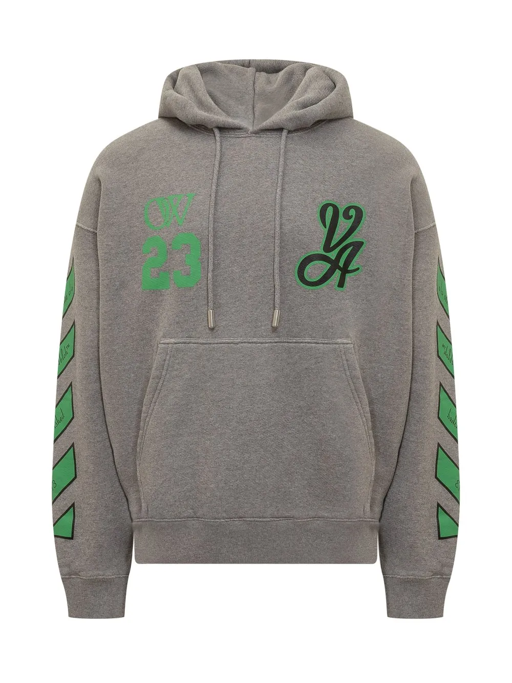 OFF-WHITE Felpa con Logo Varsity  